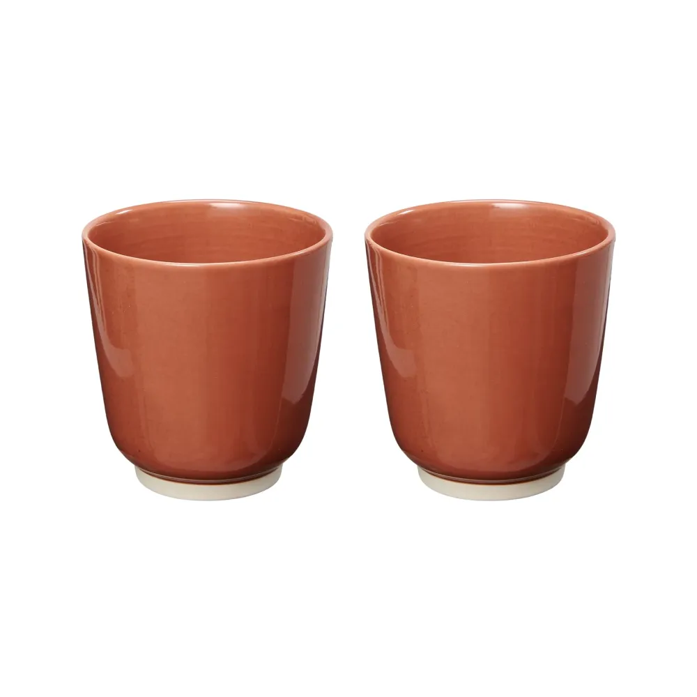 Return to Sender Mok 200 ml steenrood - set van 2
