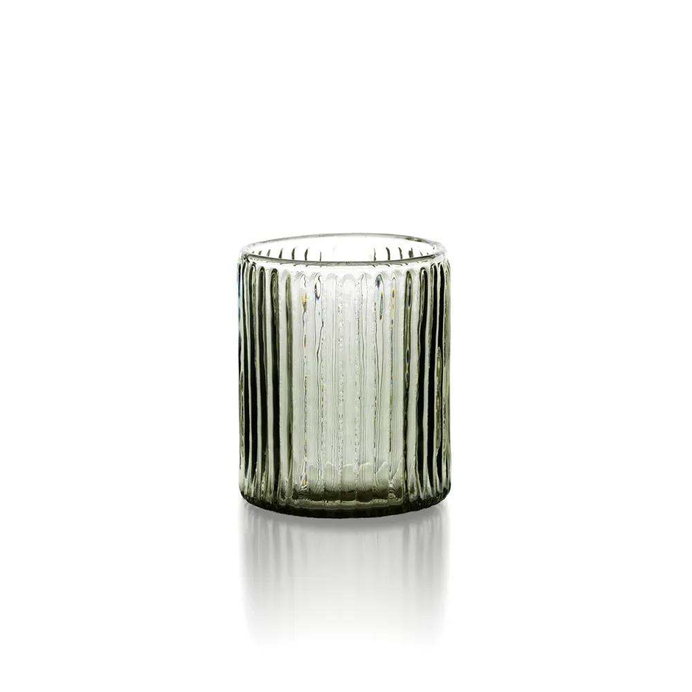 De Ribbed Beker – Houtskool