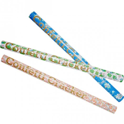 Rice 78 cm Giant Confetti Cracker 3 Assorted Colours