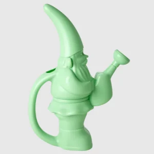 Rice gnome shaped watering can green