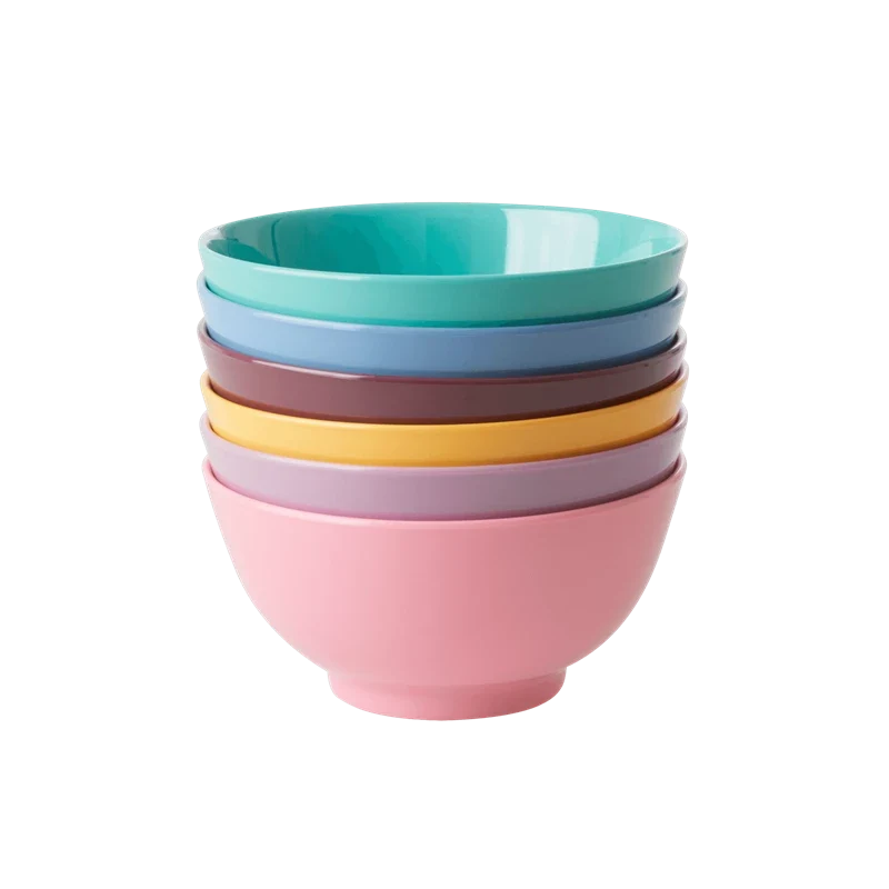 Rice medium melamine bowl assorted dance it out colors