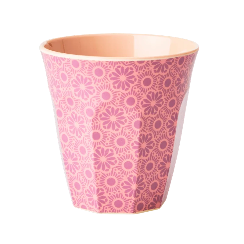 Rice medium melamine cup Marrakesh print