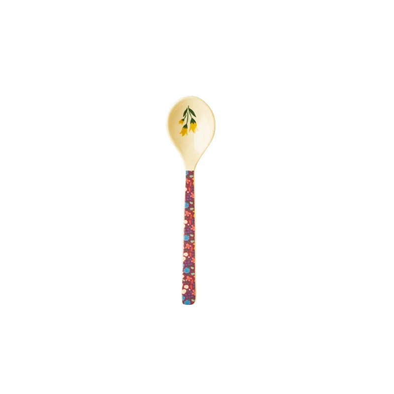 Rice melamine teaspoon 6 assorted dance it out prints