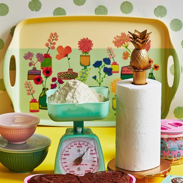 Rice Melamine Tray Flower Display Print
