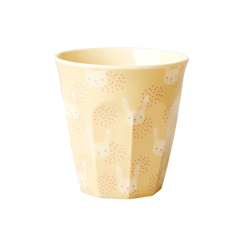 Rice Small Melamine Cup Rabbit Print