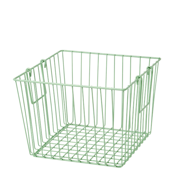 Rice Square Wire Basket Handle