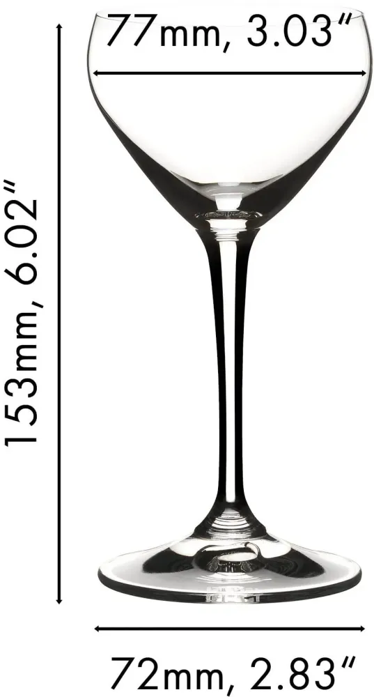 Riedel Cocktailglazen Nick En Nora - 140 ml - 2 stuks