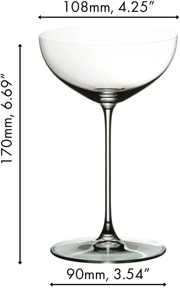 Riedel Cocktailglazen Veritas - 240 ml - 2 stuks