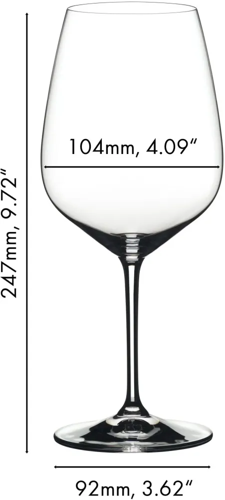 Riedel Rode Wijnglazen Extreme - Cabernet - 800 ml - 2 stuks