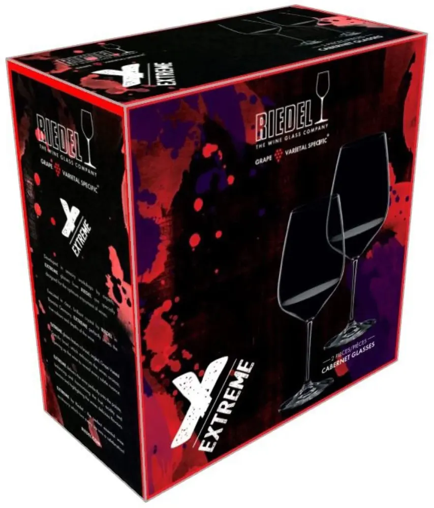 Riedel Rode Wijnglazen Extreme - Cabernet - 800 ml - 2 stuks