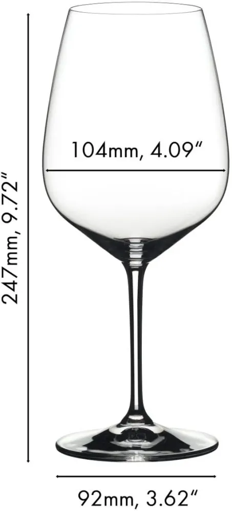 Riedel Rode Wijnglazen Extreme - Cabernet - 800 ml - Pay 3 Get 4