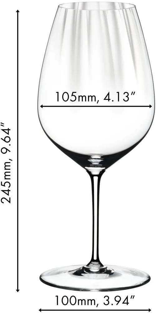 Riedel Rode Wijnglazen Performance - Cabernet / Merlot - 834 ml - 2 stuks