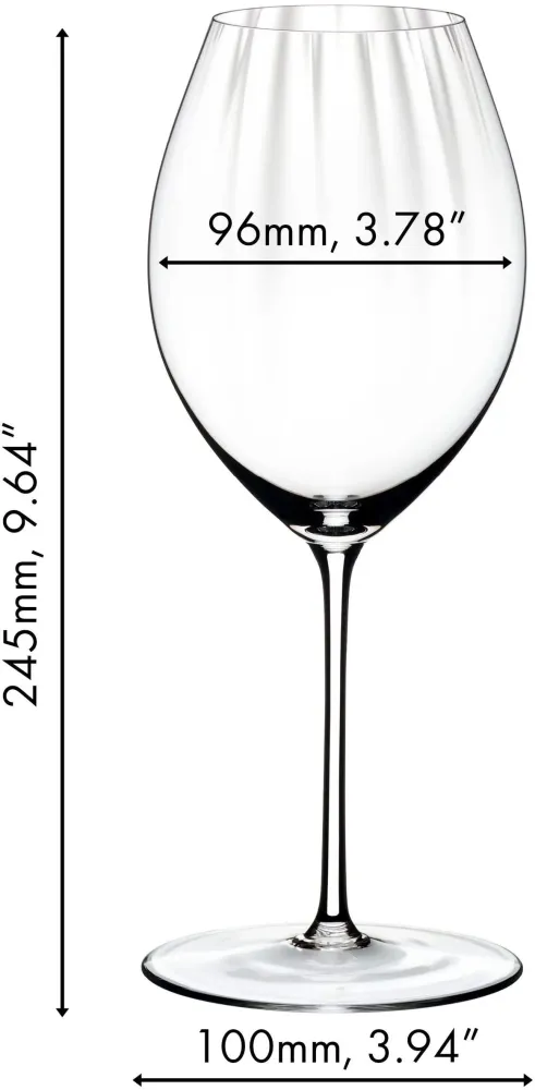 Riedel Rode Wijnglazen Performance - Syrah / Shiraz - 631 ml - 2 stuks