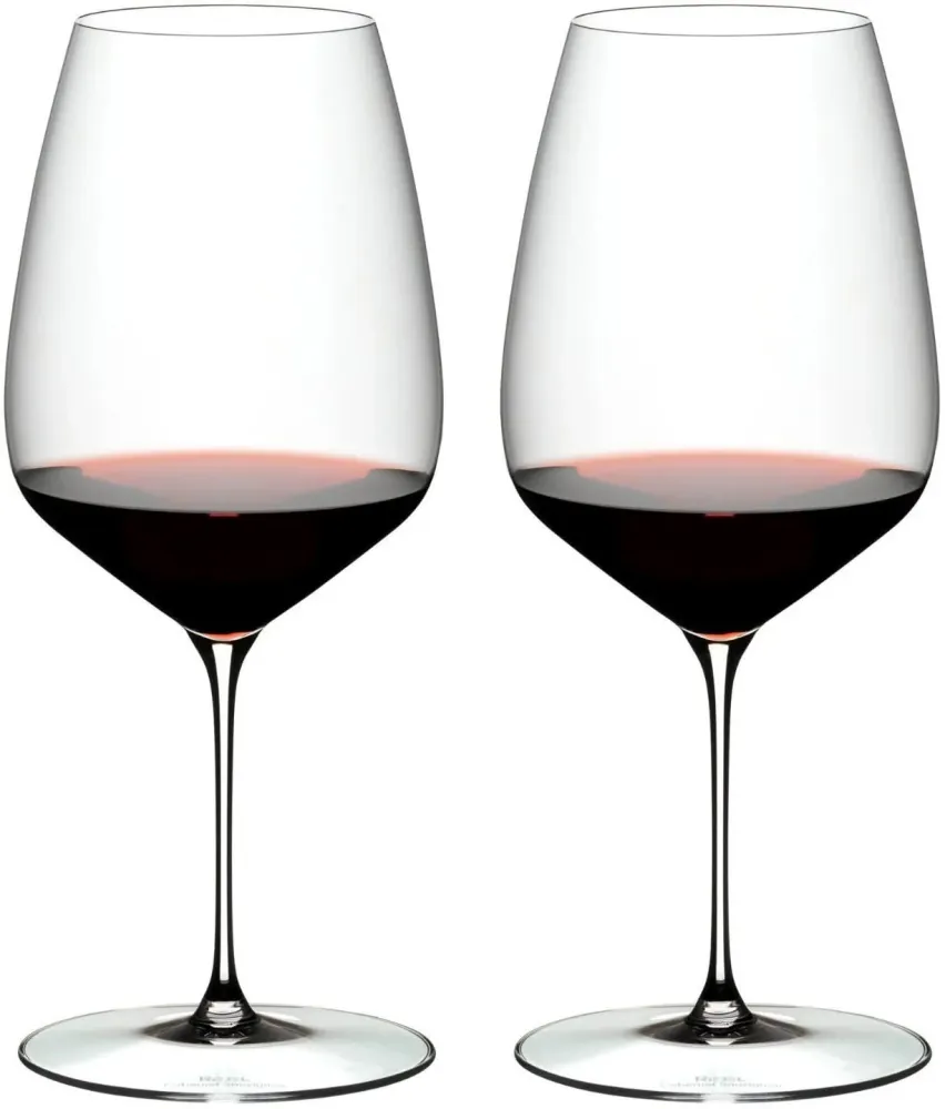 Riedel Rode Wijnglazen Veloce - Cabernet Sauvignon / Merlot - 829 ml - 2 stuks