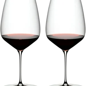 Riedel Rode Wijnglazen Veloce - Cabernet Sauvignon / Merlot - 829 ml - 2 stuks