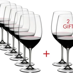 Riedel Rode Wijnglazen Vinum - Cabernet / Merlot - 650 ml - Pay 6 Get 8