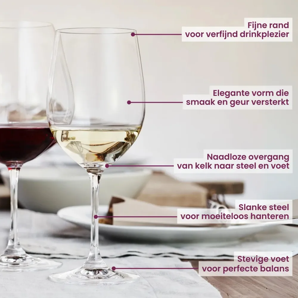 Riedel Waterglas Vinum - 350 ml - 2 stuks