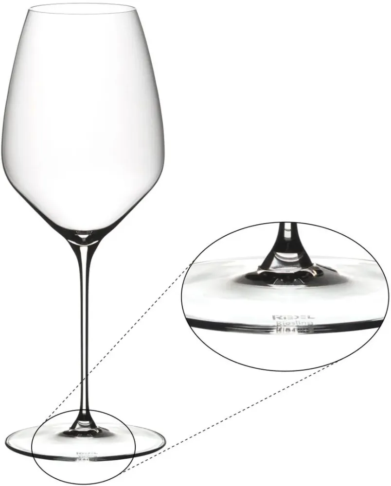 Riedel Witte Wijnglazen Veloce - Riesling - 570 ml - 2 stuks
