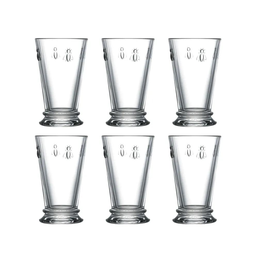 La Rochère Abeille Longdrinkglas 31 cl - Doos 6 stuks