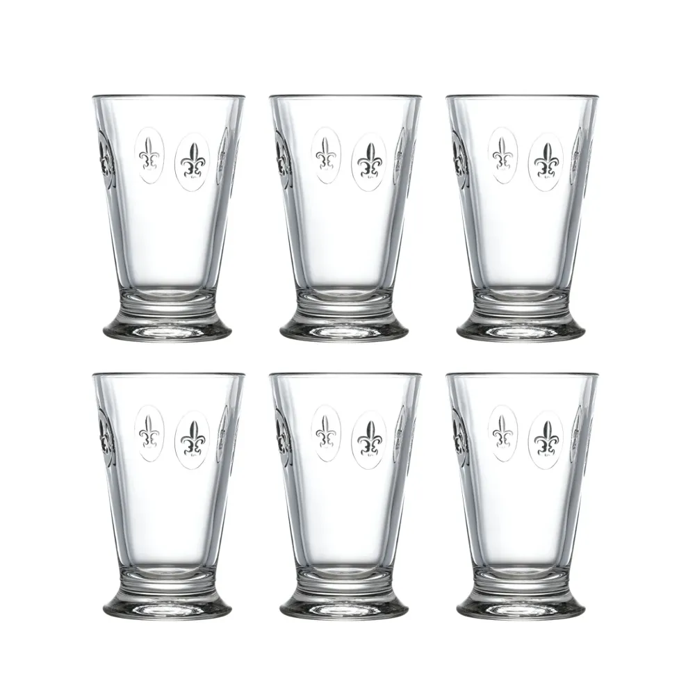 La Rochère Fleur De Lys Longdrinkglas 30 cl - Doos 6 stuks