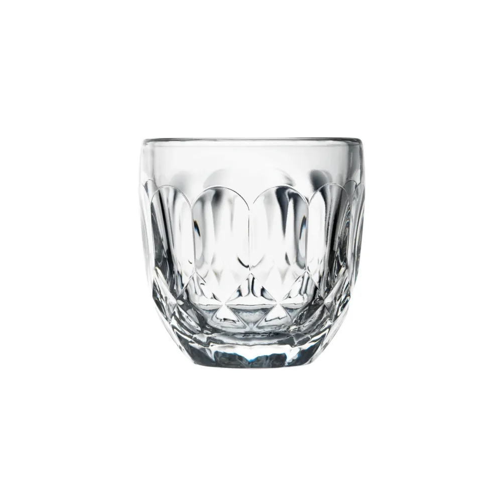 La Rochère Troquet Facettes Espressoglas 10 cl - Doos 6 Stuks