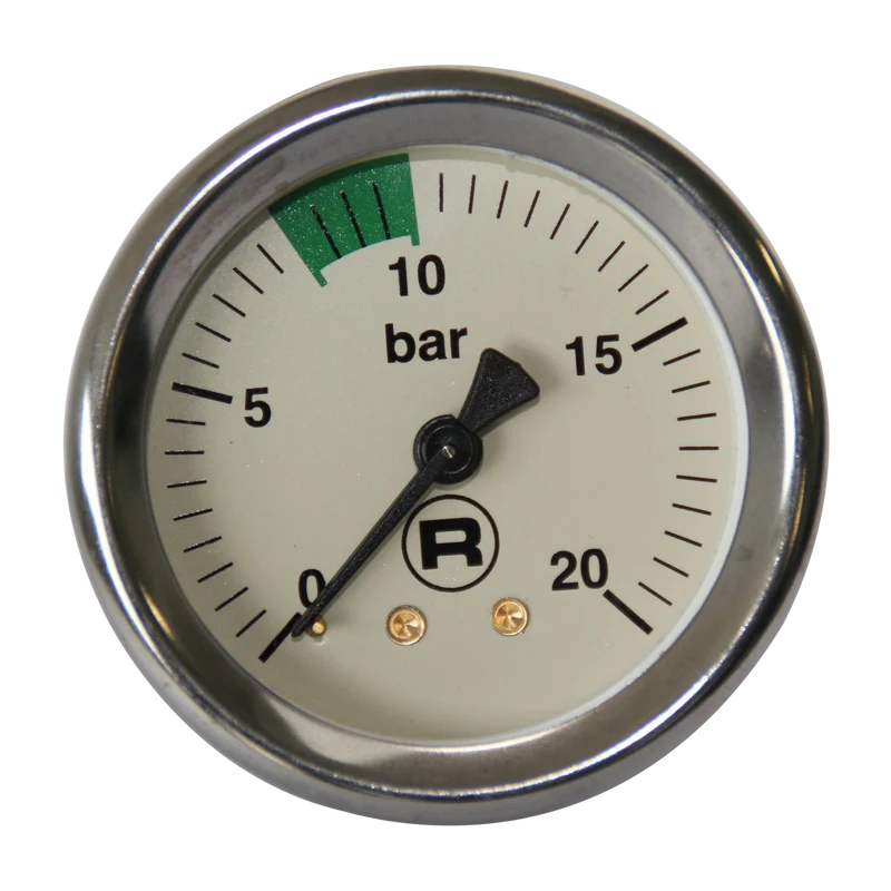 Rocket R Cinquantotto Manometer Pompdruk 20 bar Rocket Espresso