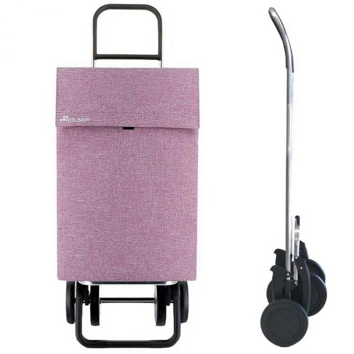 Boodschappentrolley Rolser Jean Tweed 4 wielen