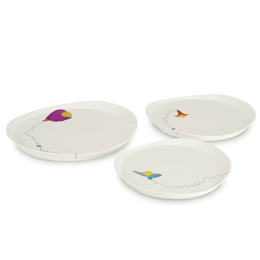2 x rond bord 28 cm Codriez