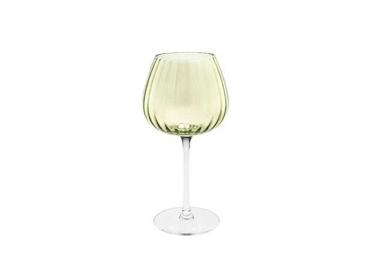 Rose & Tulipani Prismia Set 6 Glas 0.46l green