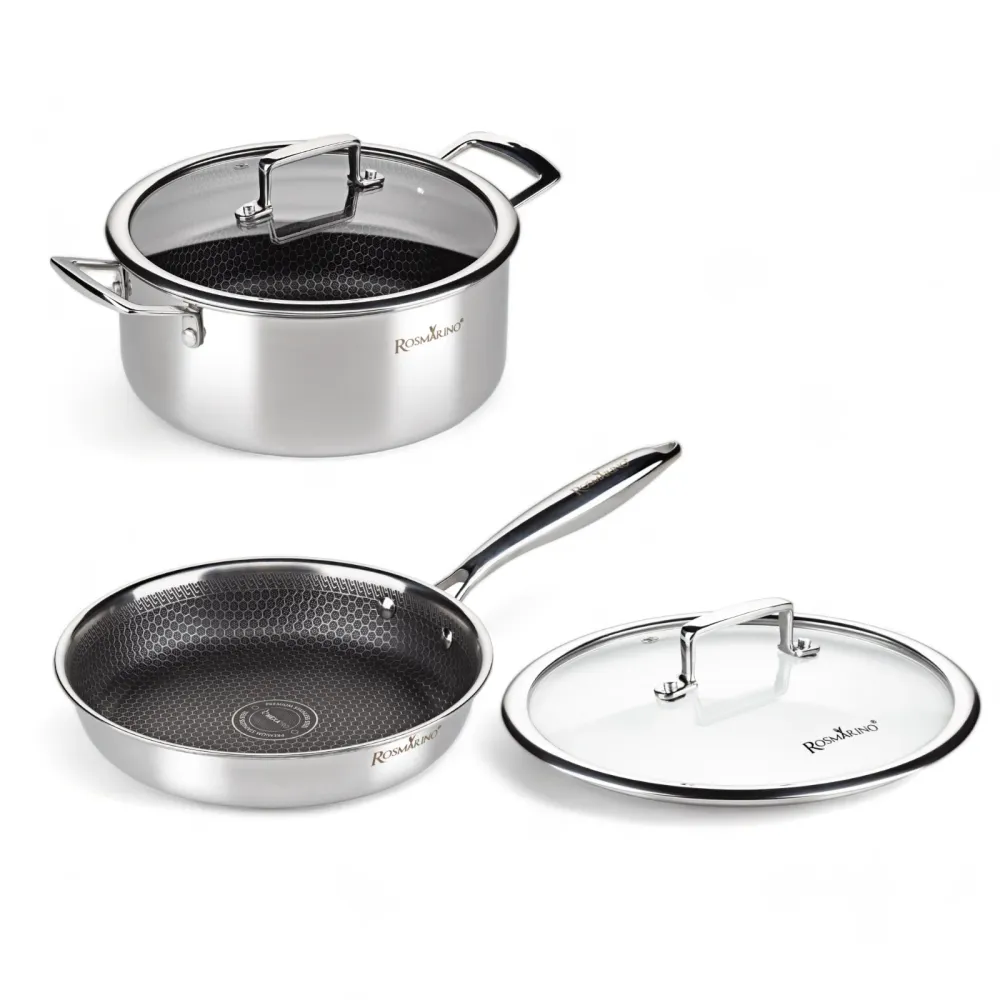 Rosmarino HexaPRO pannenset 4 delig - 24cm