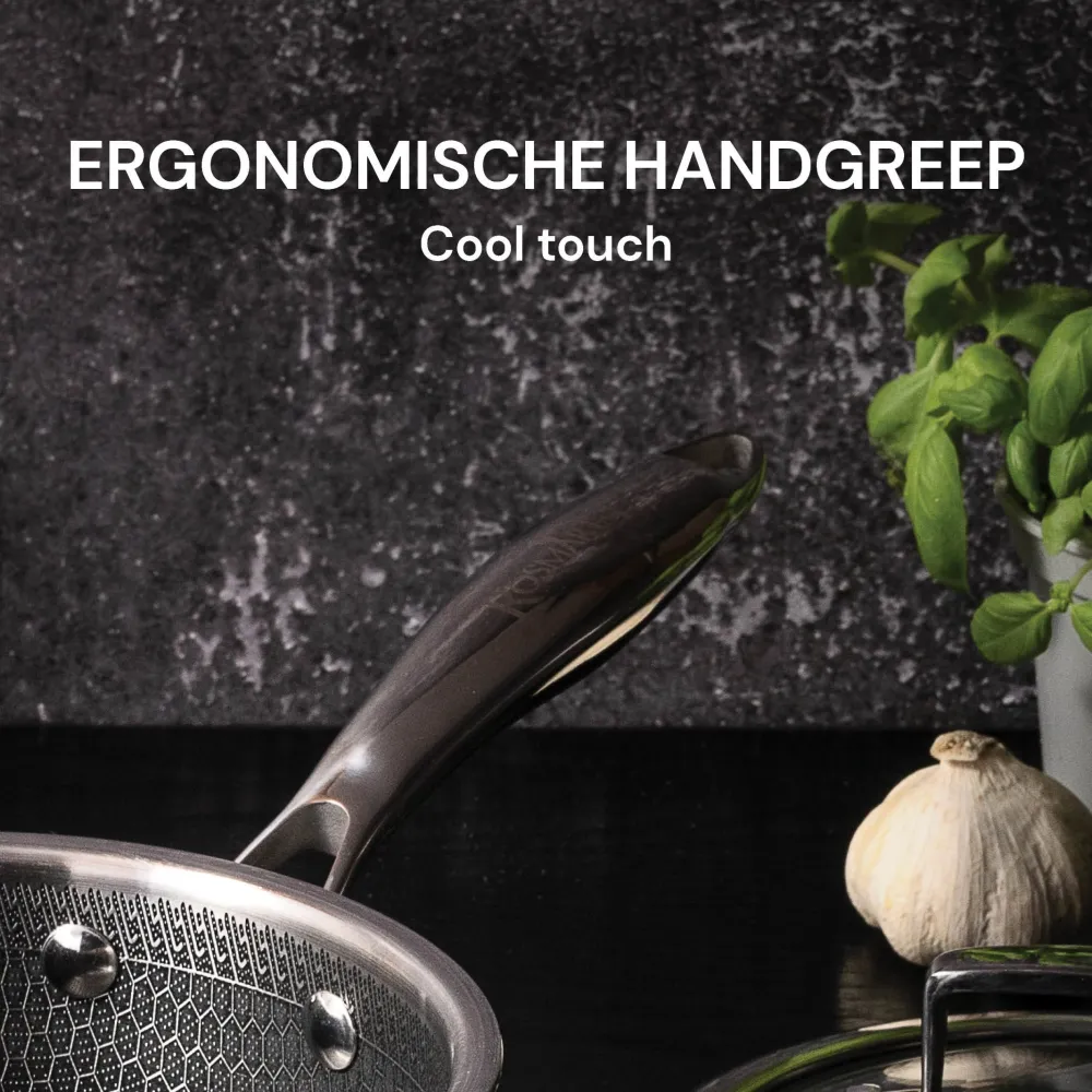Rosmarino HexaPRO pannenset 4 delig - 24cm