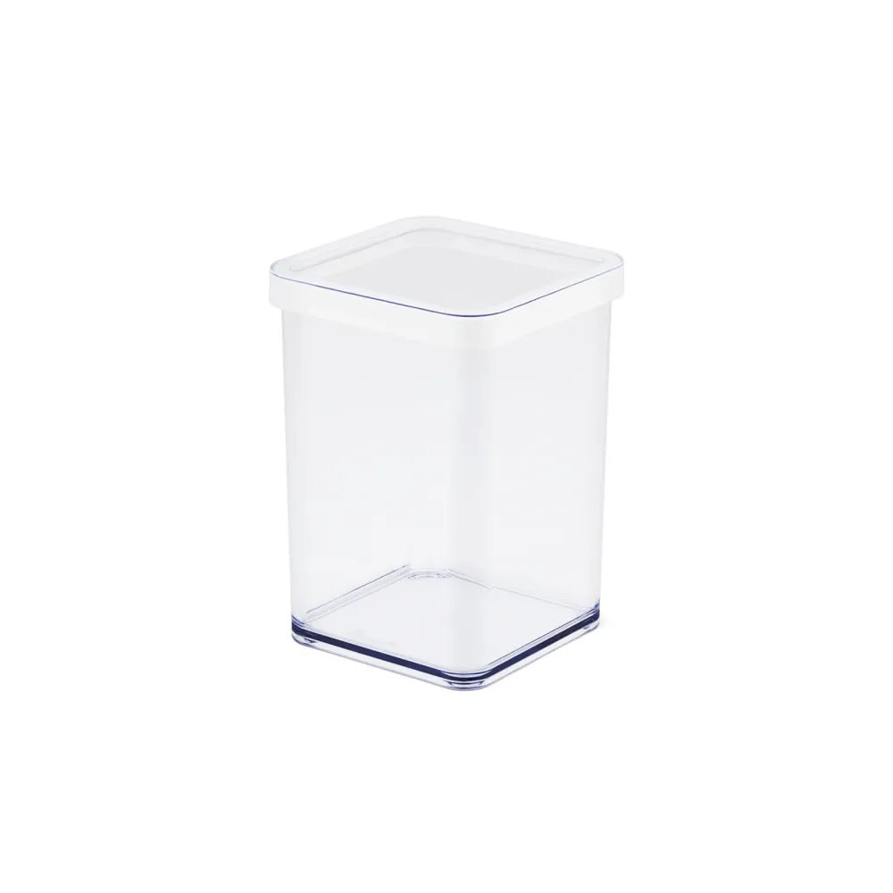 Rotho Loft Bewaardoos vierkant 1L wit