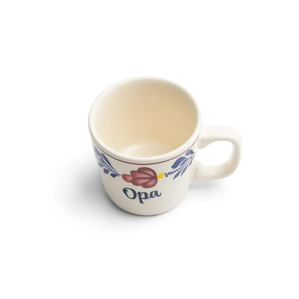 Royal Boch beker Opa Boerenbont - 0,2L - keramiek