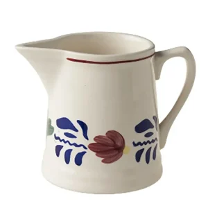 Royal Boch Boerenbont Melkkan 0,19l Crème met decor Aardewerk