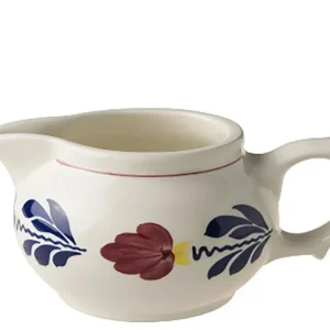 Royal Boch Boerenbont Melkkan 0,31l Crème met decor Aardewerk
