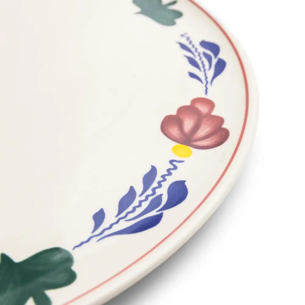 Royal Boch bord Boerenbont - ø32,5cm - keramiek
