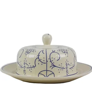 Royal Boch Copenhague Botervloot Crème met decor Aardewerk