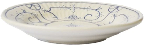 Royal Boch Copenhague Set 4 Borden van 11cm Crème met decor Aardewerk