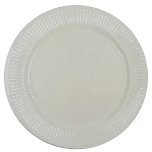 Royal Boch Vienne Set 4 Borden van 31cm Crème Aardewerk