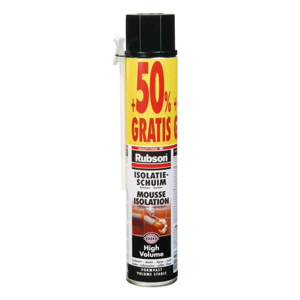 Isolatie schuim 500ml+250ml gratis Rubson