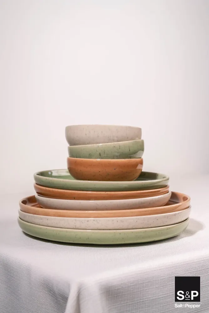 Salt&Pepper Blush diep bord 22*5cm 4+2 GRATIS Salt & Pepper