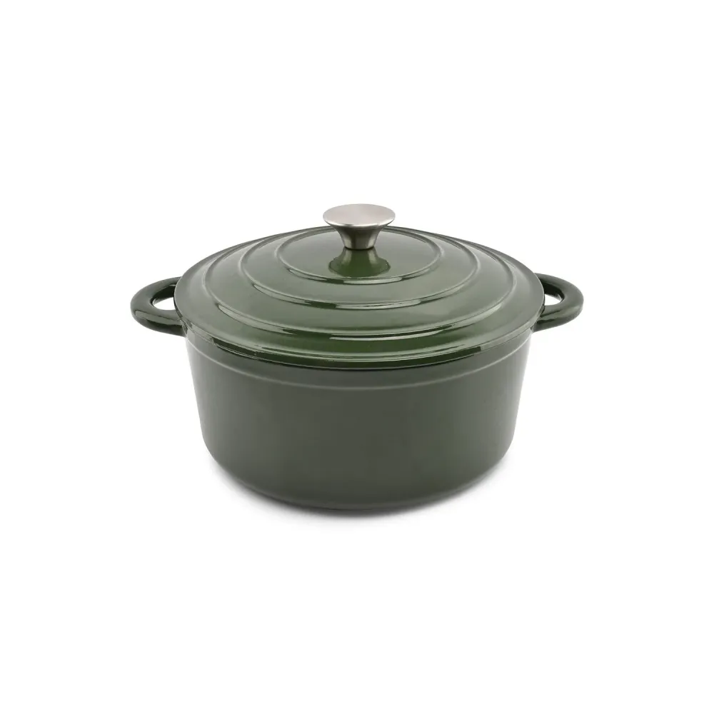 Salt&Pepper Ferno gietijzer stoofpot 26cm groen Salt & Pepper