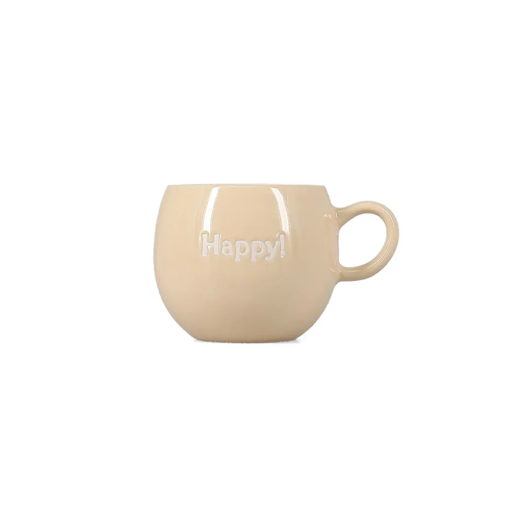 Salt&Pepper Mok /muggie "Happy" Salt & Pepper