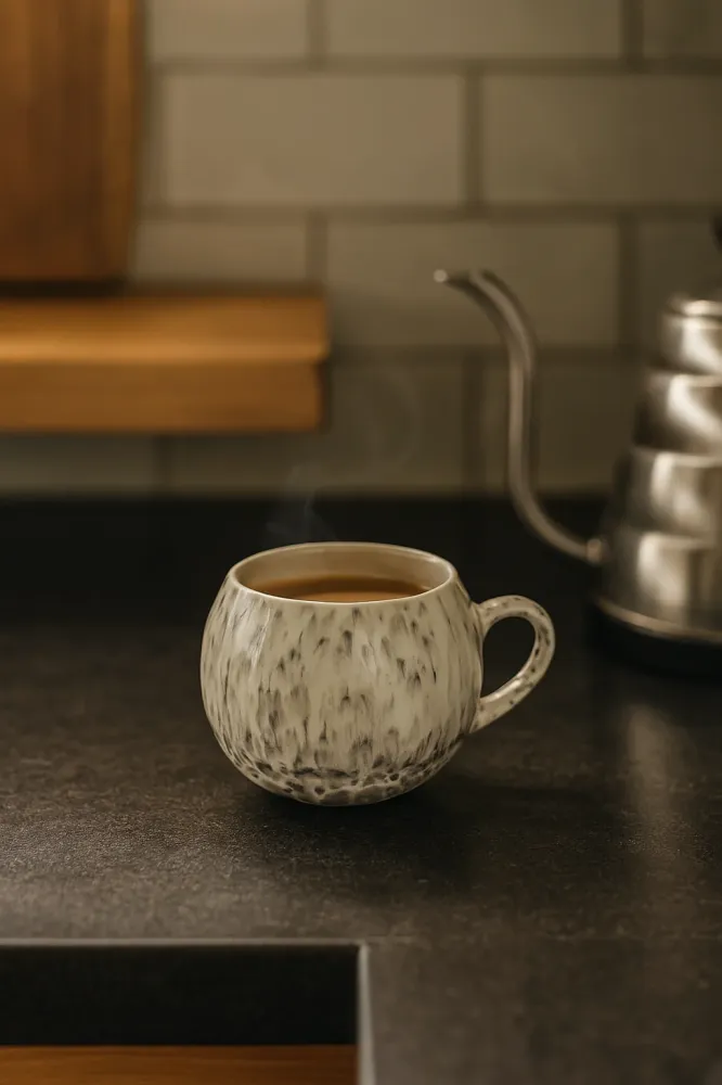 Salt & Pepper - Beker 46cl dotted grey Muggies Salt&Pepper