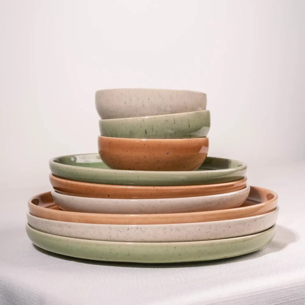 Salt & Pepper - Kom 12,5xH5cm sage Blush - Set van 4 Salt&Pepper