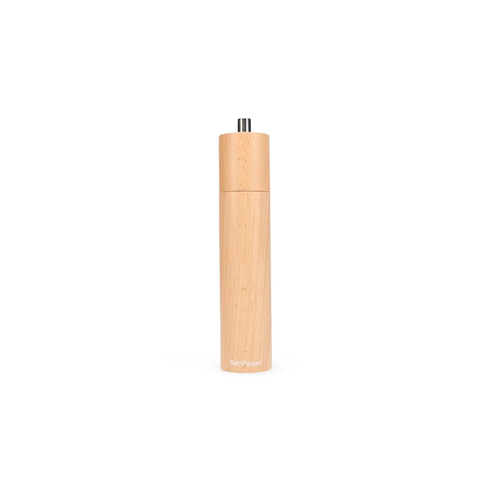 Salt & Pepper - Peper/zoutmolen 4,5xH21,5cm hout bruin Grind Salt&Pepper