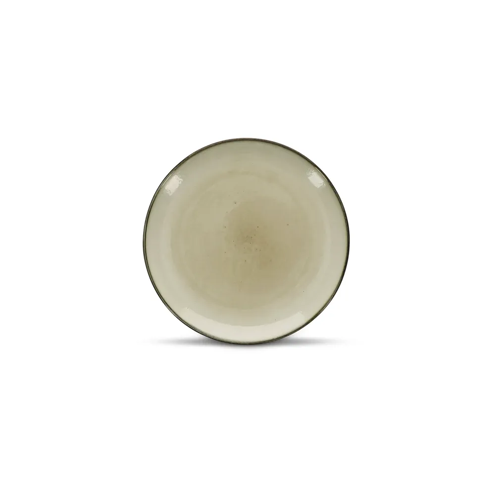 Salt & Pepper - Plat bord 20cm ivoor Meridian - Set van 4 Salt&Pepper