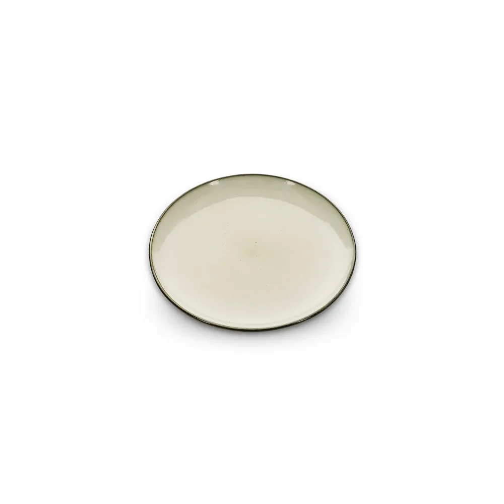 Salt & Pepper - Plat bord 20cm ivoor Meridian - Set van 4 Salt&Pepper