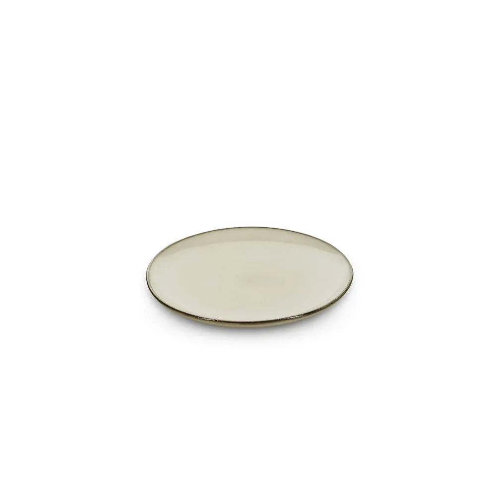 Salt & Pepper - Plat bord 20cm ivoor Meridian - Set van 4 Salt&Pepper