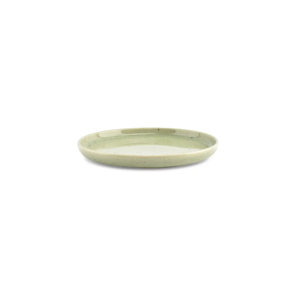 Salt & Pepper - Plat bord 22xH2,5cm sage Blush - Set van 4 Salt&Pepper